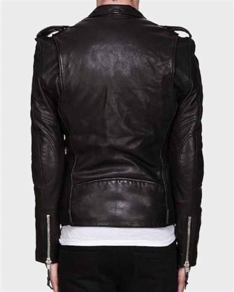 gucci jacket asymmetrical zip moto 2002|Men's Designer Leather Jackets .